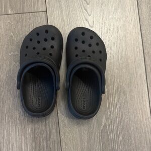 CROCS Kids Black Clogs